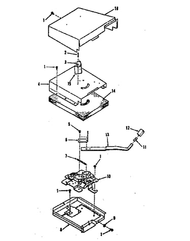 Door lock section