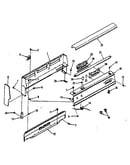 Backguard section