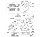 Kenmore 99937EG fan and motor assembly diagram