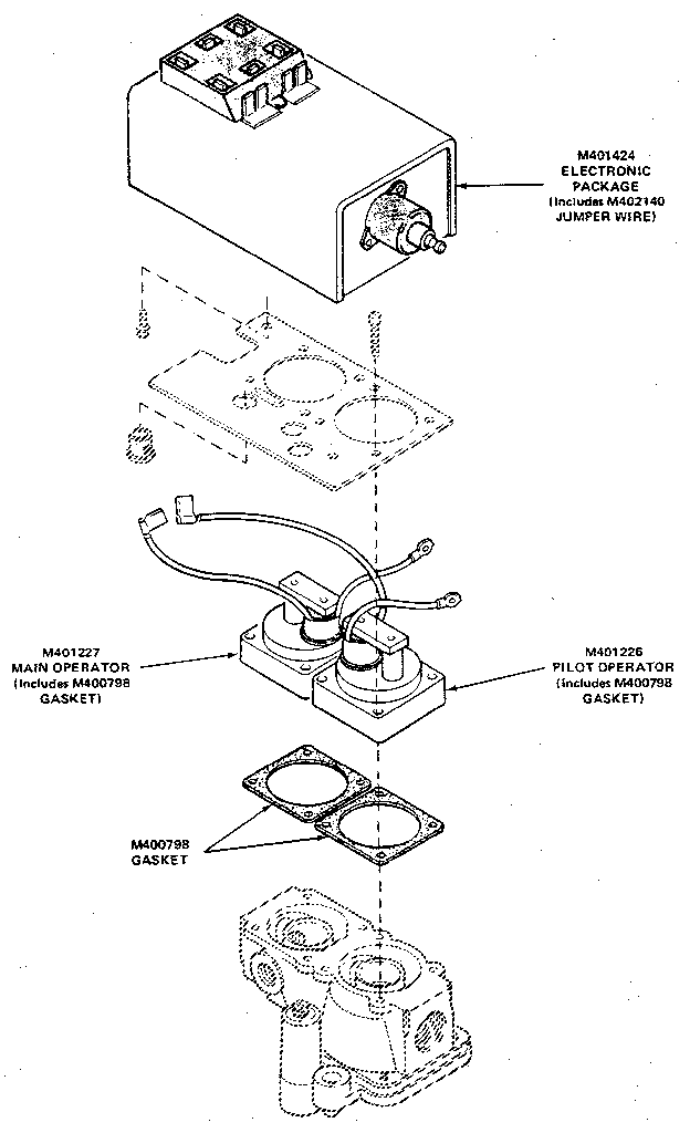 AUTOMATIC IGNITION GAS VALVE BREAKDOWN