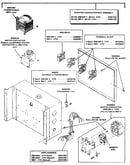 Electrical contactor box assembly