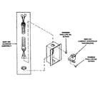 Kenmore 99937CG cabinet high limit assembly diagram