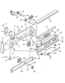 Backguard section