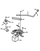 Door lock section
