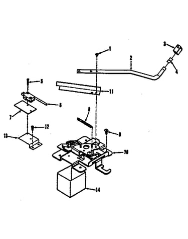 Door lock section