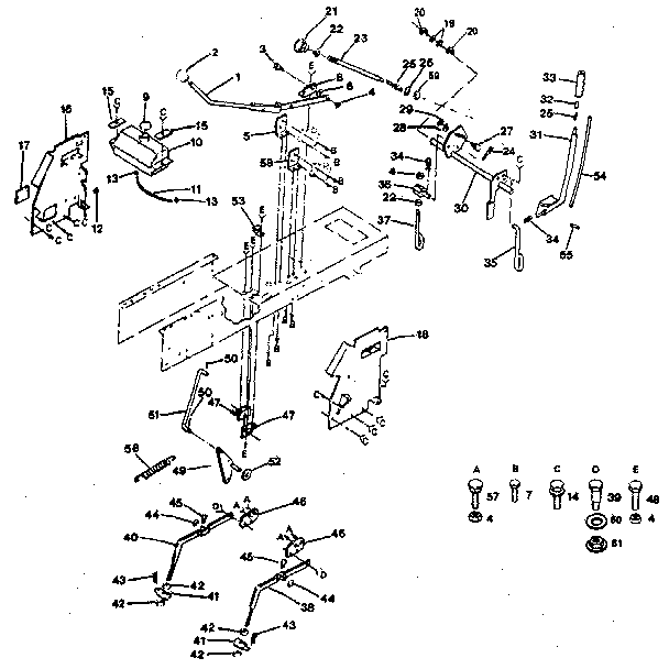 Lift adjustment