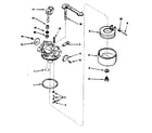 Tecumseh AH600-1627N carburetor diagram