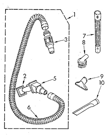 Hose and attachment