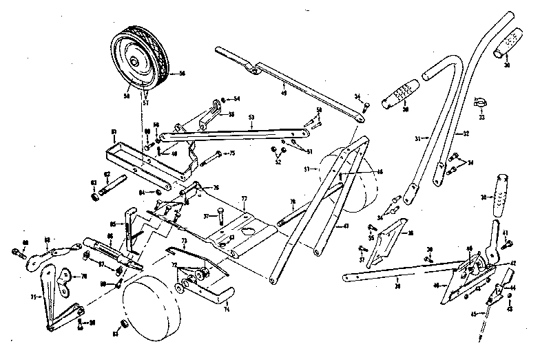 FRAME AND HANDLE