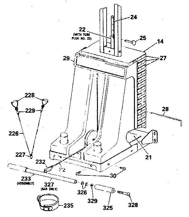 Lower assembly and accessories