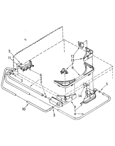 Bleach, detergent and rinse dispenser