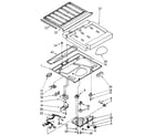 Kenmore 1068692280 compartment separator diagram