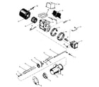 Kenmore 867741425 burner assembly diagram