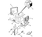 Kenmore 2538781290 electrical system and unit diagram