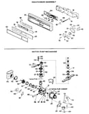 Escutcheon and motor-pump assembly