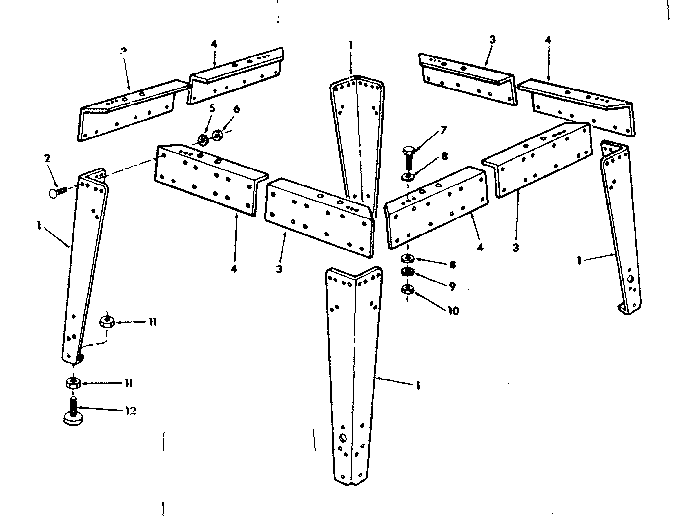 Leg set