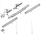 Craftsman 13953400 rail assembly parts list diagram