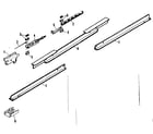 Craftsman 13953600 rail assembly diagram