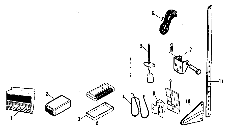 Installation parts