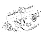 Craftsman 113206801 motor assembly diagram