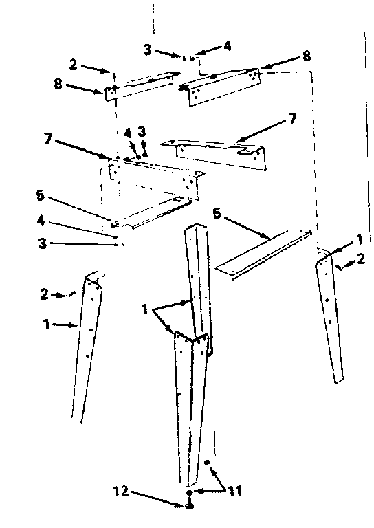 Leg set