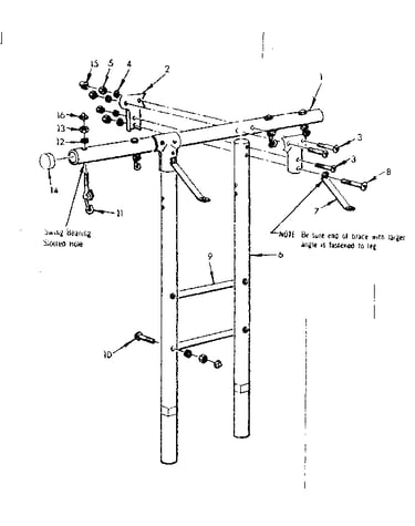 T frame assembly 102