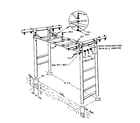Sears 70172333-84 t frame assembly 305 diagram