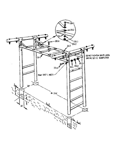 T frame assembly 305