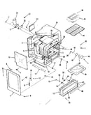 Oven body section