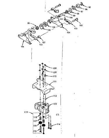 Cam nest assembly and valve cap assembly