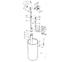 Kenmore 625340490 salt storage tank and salt saver brine valve diagram