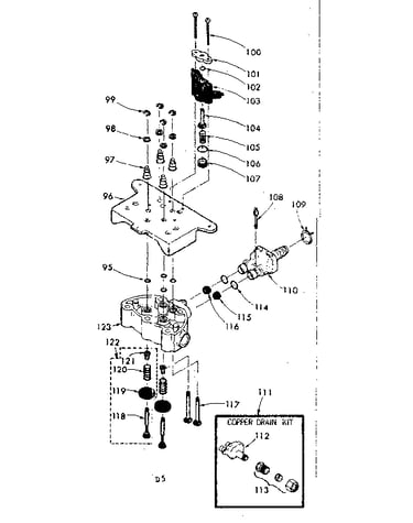 Valve cap, safety valve and flow washer housing