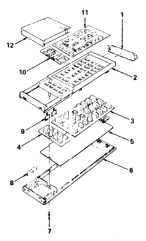 Remote transmitter parts
