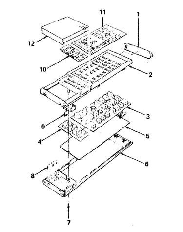 Remote transmitter parts