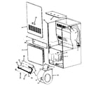 Kenmore 867769233 non-functional replacement parts diagram