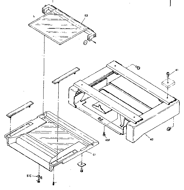 Film holder carriage assembly