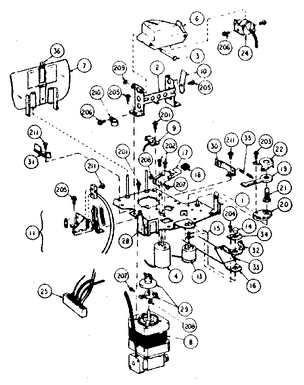 136-034856-A CARRIAGE UNIT