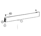 NEC 3500 SERIES 136-035191-a blank panel assembly diagram
