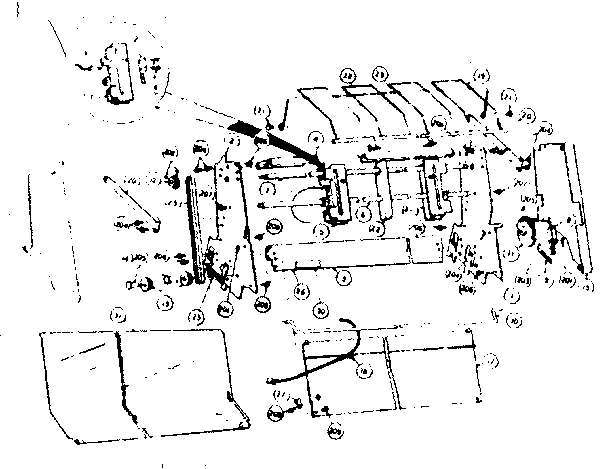 136-034861-A BIDIRECTIONAL FORMS TRACTOR ASSEMBLY