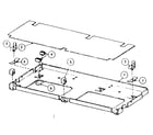 NEC 3500 SERIES 136-741369-a power chassis assembly diagram