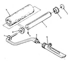 Craftsman 165155450 30-16232 craftsman airless roller assembly diagram