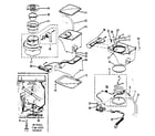 Kenmore 165480390 replacement parts diagram