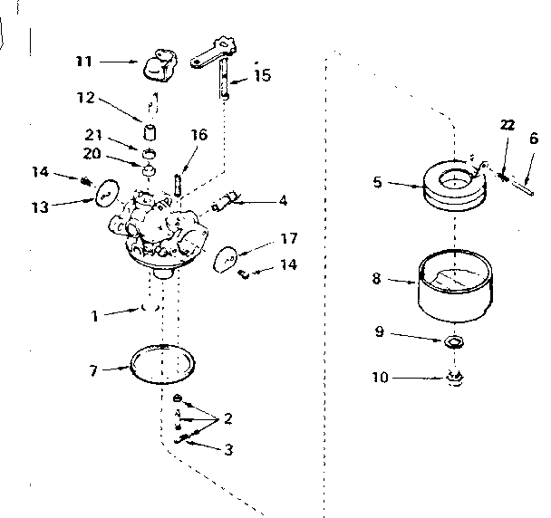 Carburetor no. 632394