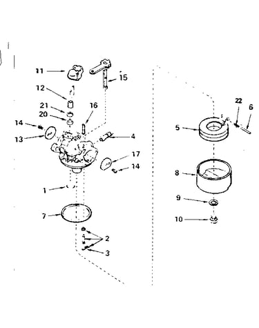Carburetor no. 632394