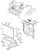 Control panel and door