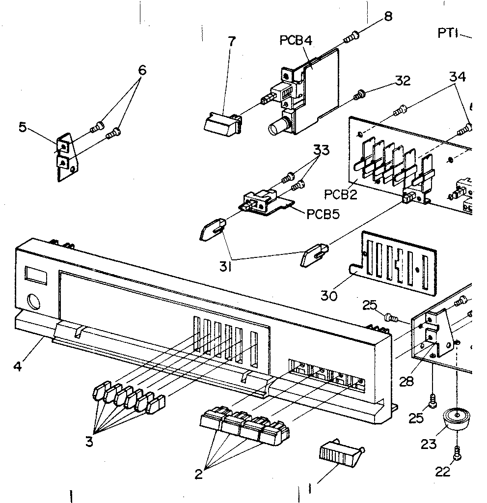 FRONT PANEL ASSEMBLY