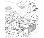 LXI 56492900550 top cover and rear chassis assembly diagram