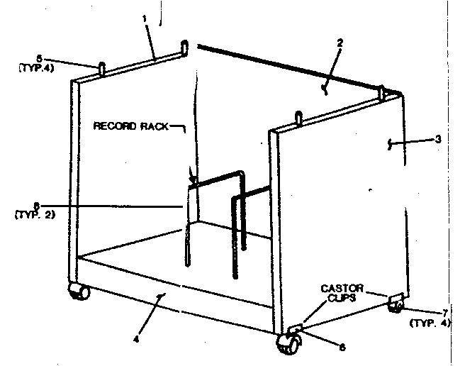 Rack parts