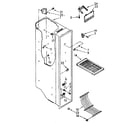 Kenmore 1068582370 freezer liner parts diagram