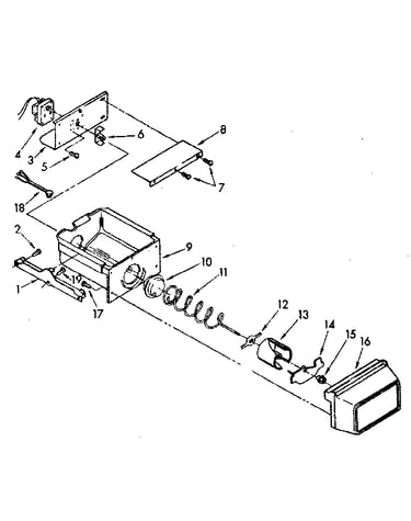 Freezer interior parts
